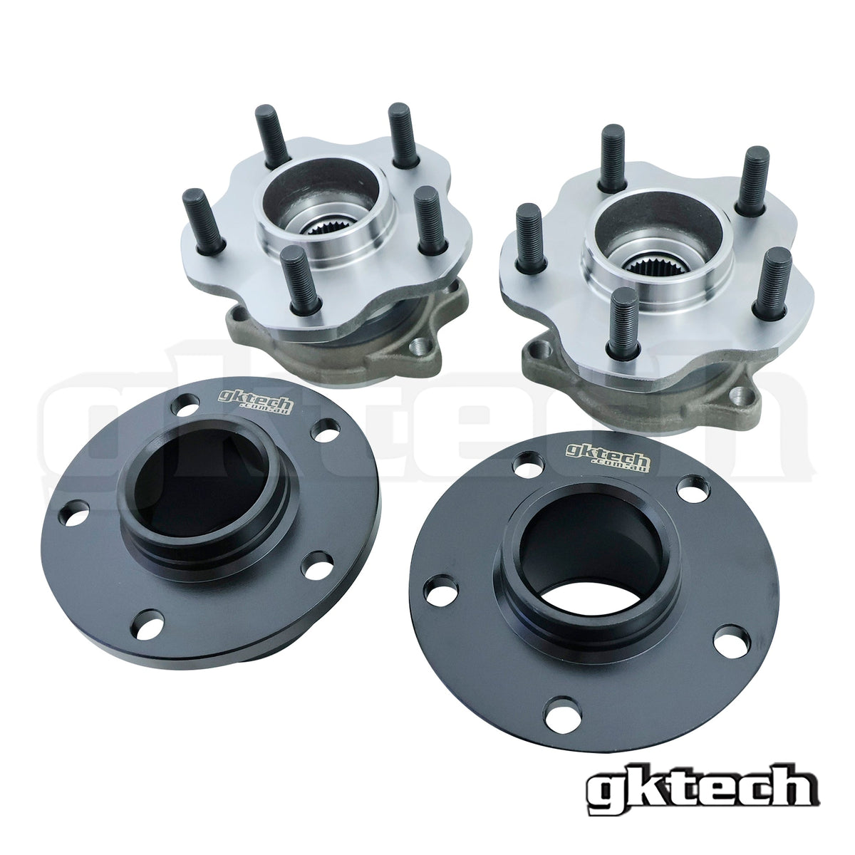 GKTech S13 Silvia 5 Stud Hub Conversion (Front and Rear) (13HUBCOMBO)