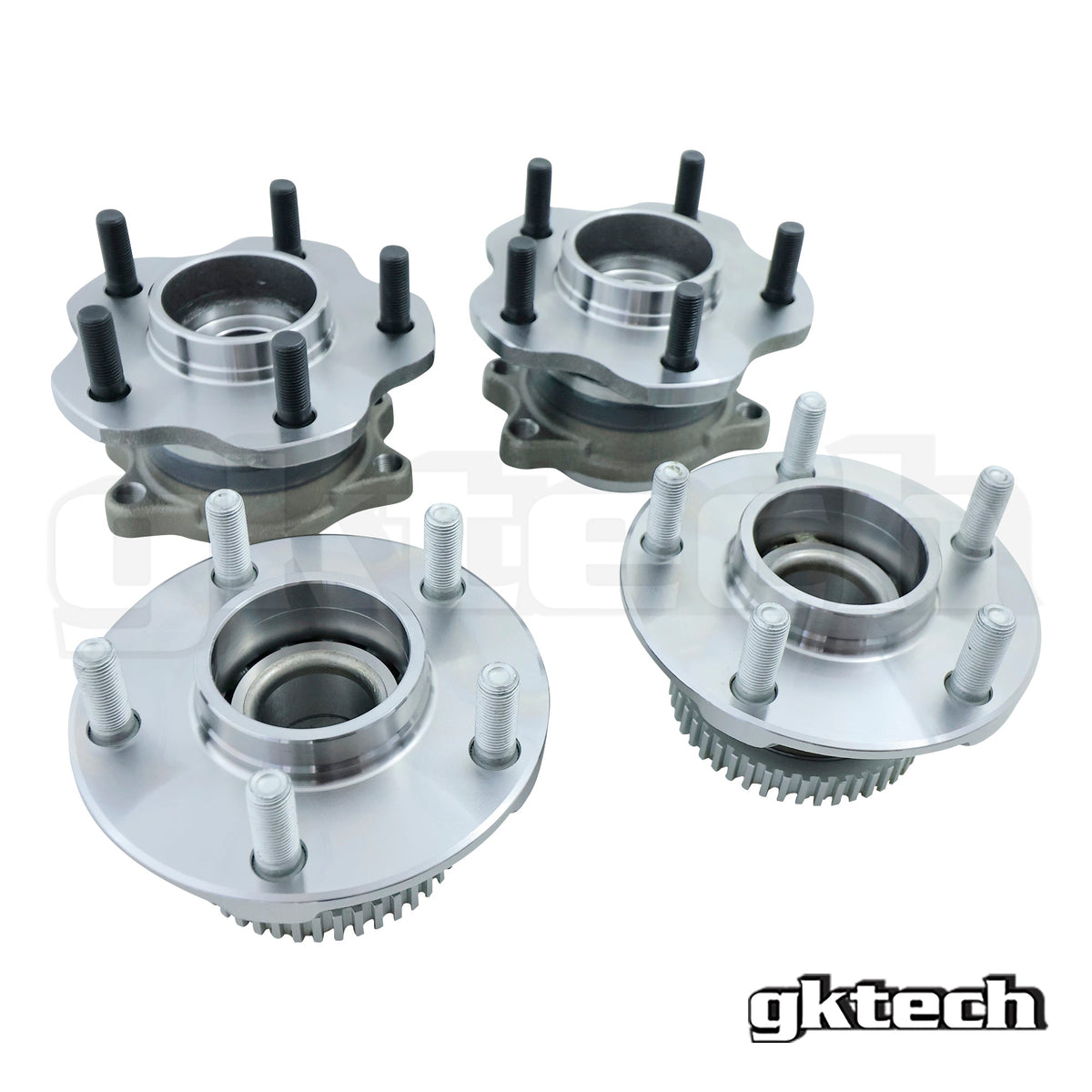 GKTech S14 Silvia, S15 200SX 5 Stud Hubs (Front and Rear) (S14HUBBUNDLE)