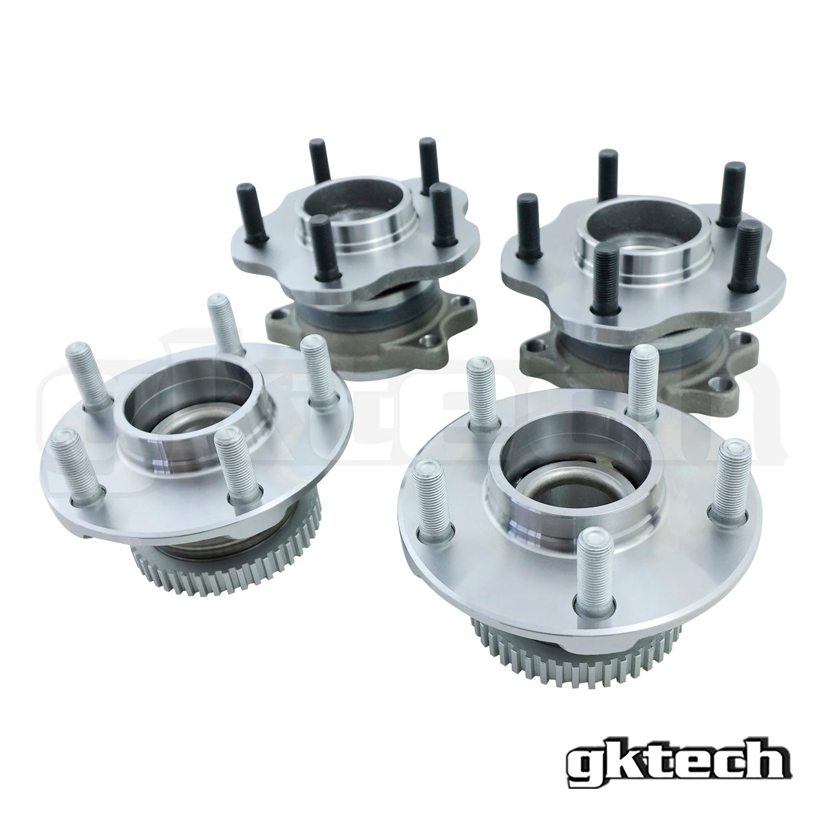 GKTech S14 Silvia, S15 200SX 5 Stud Hubs (Front and Rear) (S14HUBBUNDLE)