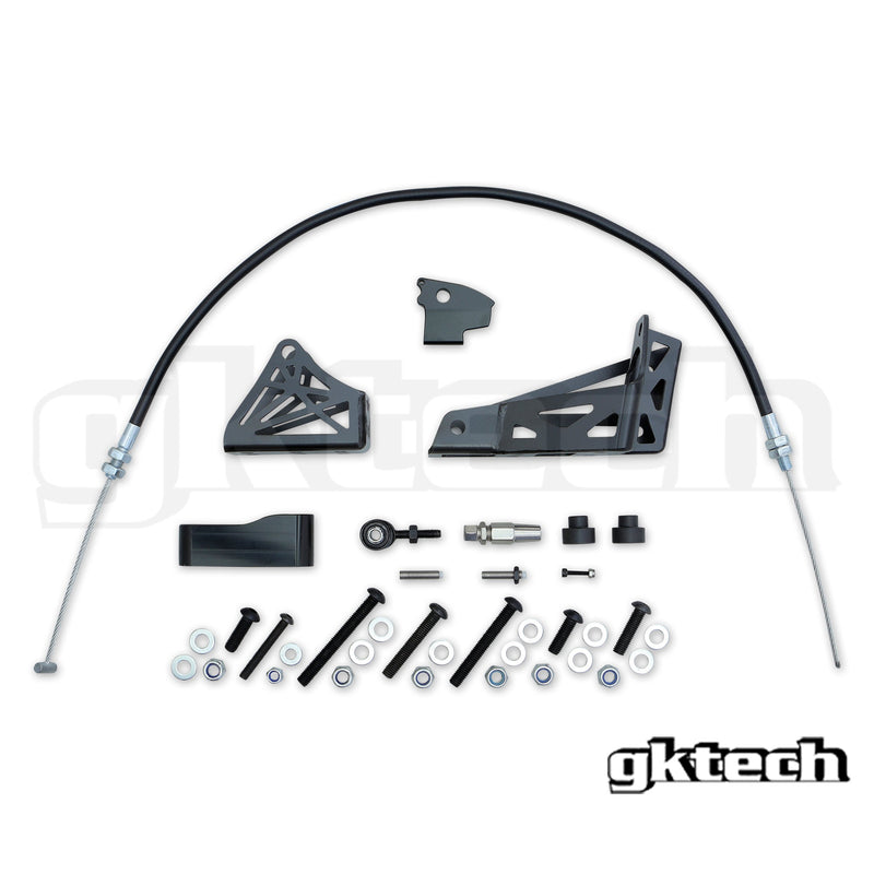 GKTech Hydraulic handbrake assembly with remote lever (UNIV-RHYD)