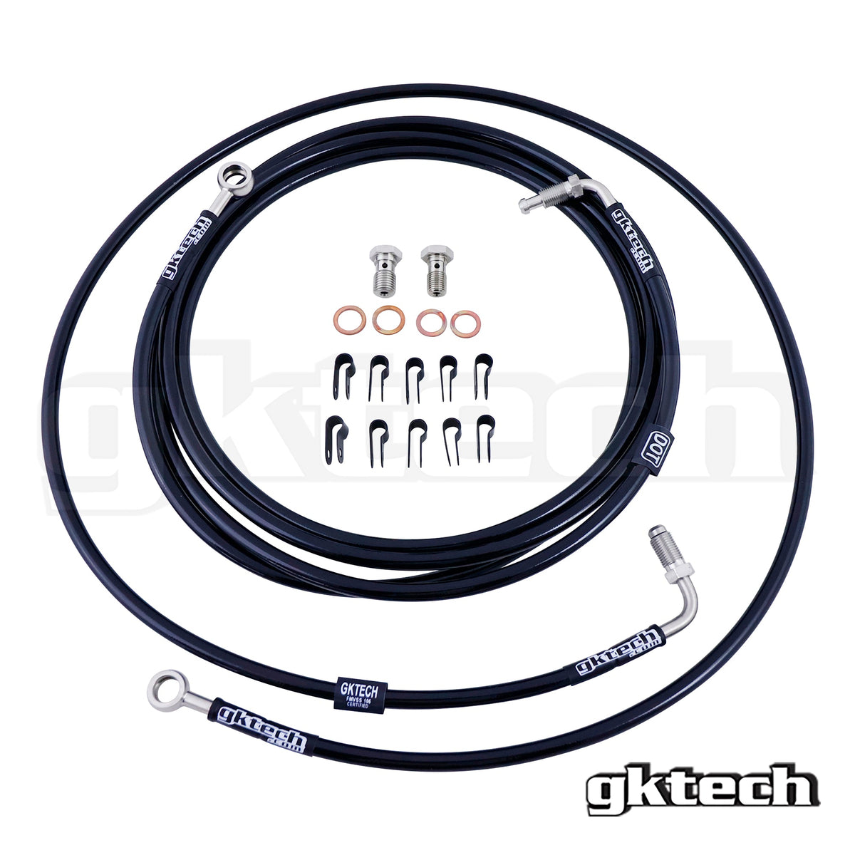 GKTech Toyota JZX In-Line Hydraulic Handbrake Lines (JZXX-INLN)