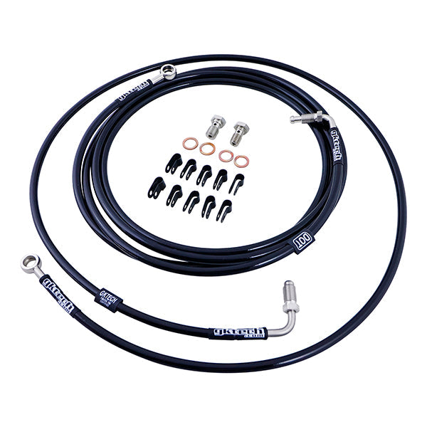GKTech Toyota JZX In-Line Hydraulic Handbrake Lines (JZXX-INLN)