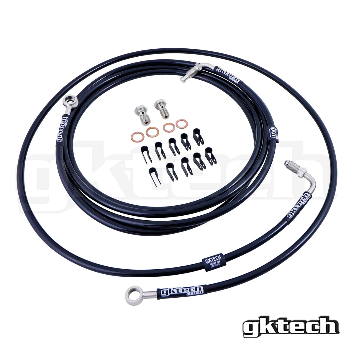GKTech Toyota JZX In-Line Hydraulic Handbrake Lines (JZXX-INLN)