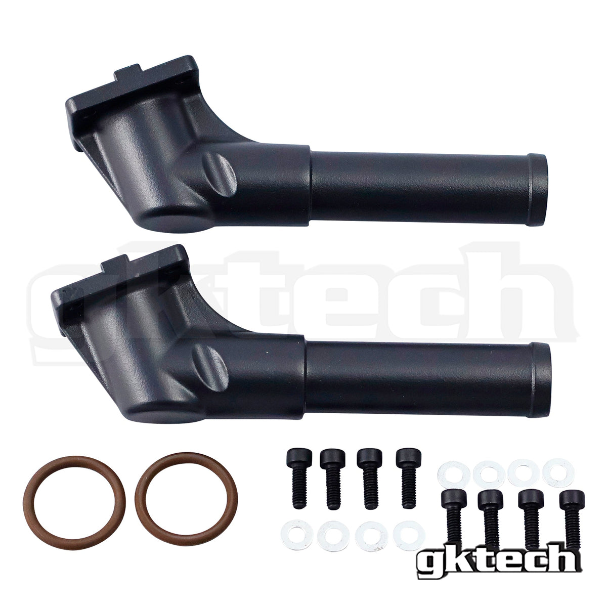 GKTech S/R Chassis Cast Aluminium Heater Core Outlets
