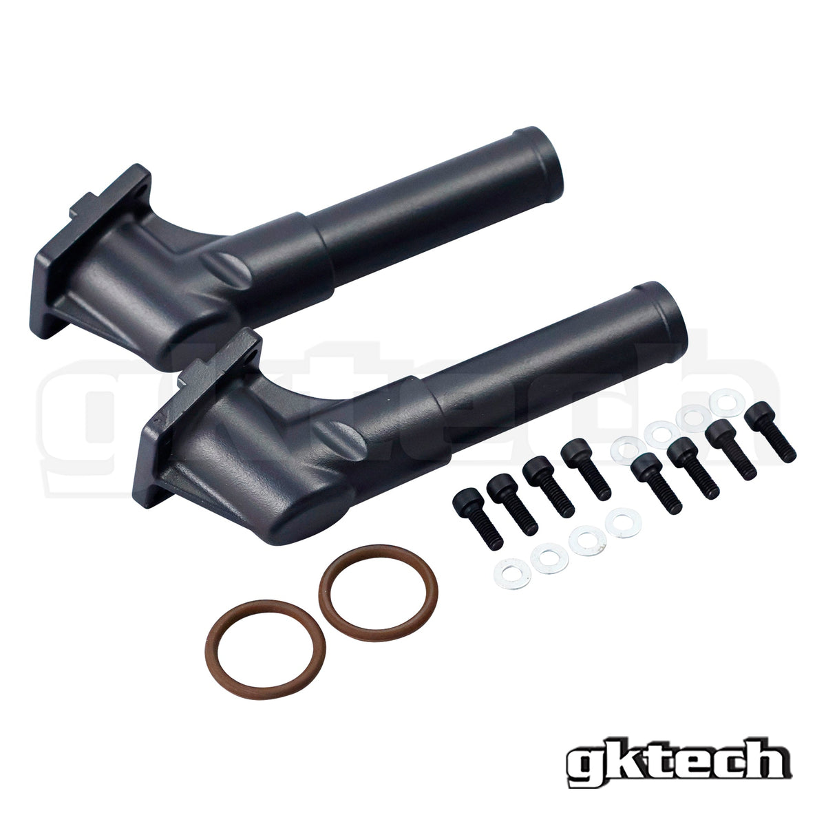 GKTech S/R Chassis Cast Aluminium Heater Core Outlets