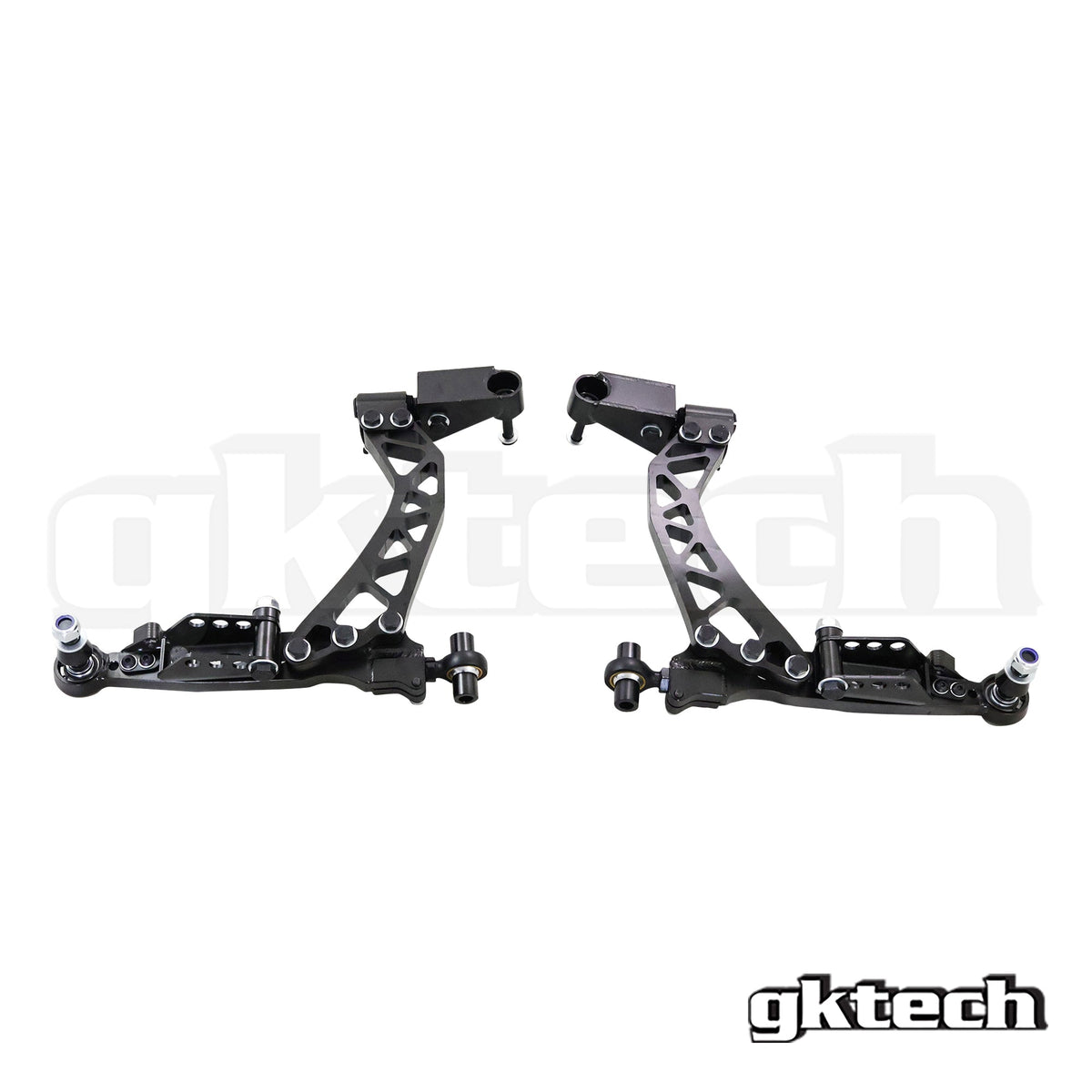GKTech V2 Z34 370Z, V36 4130 Chromoly Super Lock Lower Control Arms (370Z-FLCA-BUNDLE)