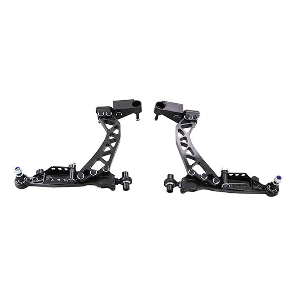 GKTech V2 Z34 370Z, V36 4130 Chromoly Super Lock Lower Control Arms (370Z-FLCA-BUNDLE)