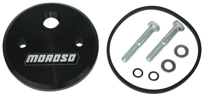 Moroso Oil Filter Block-Off Plate MO23840