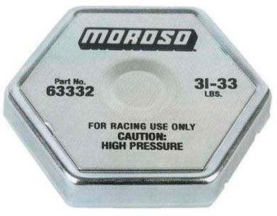 Moroso MOROSO RADIATOR CAP 31-33 LB MO63332