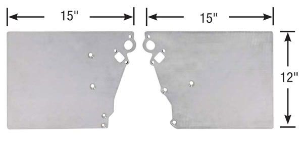 Competition Engineering Aluminium Front Motor Plate MOC3995