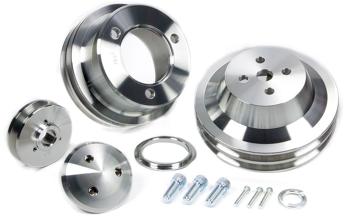 March Performance March Performance 2-Groove V-Belt Pulley Set MPP1560