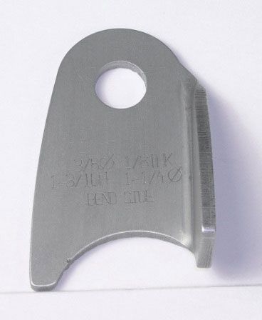 Meziere Weld-On Tab Bent Right 4130 Steel MZCT30312B