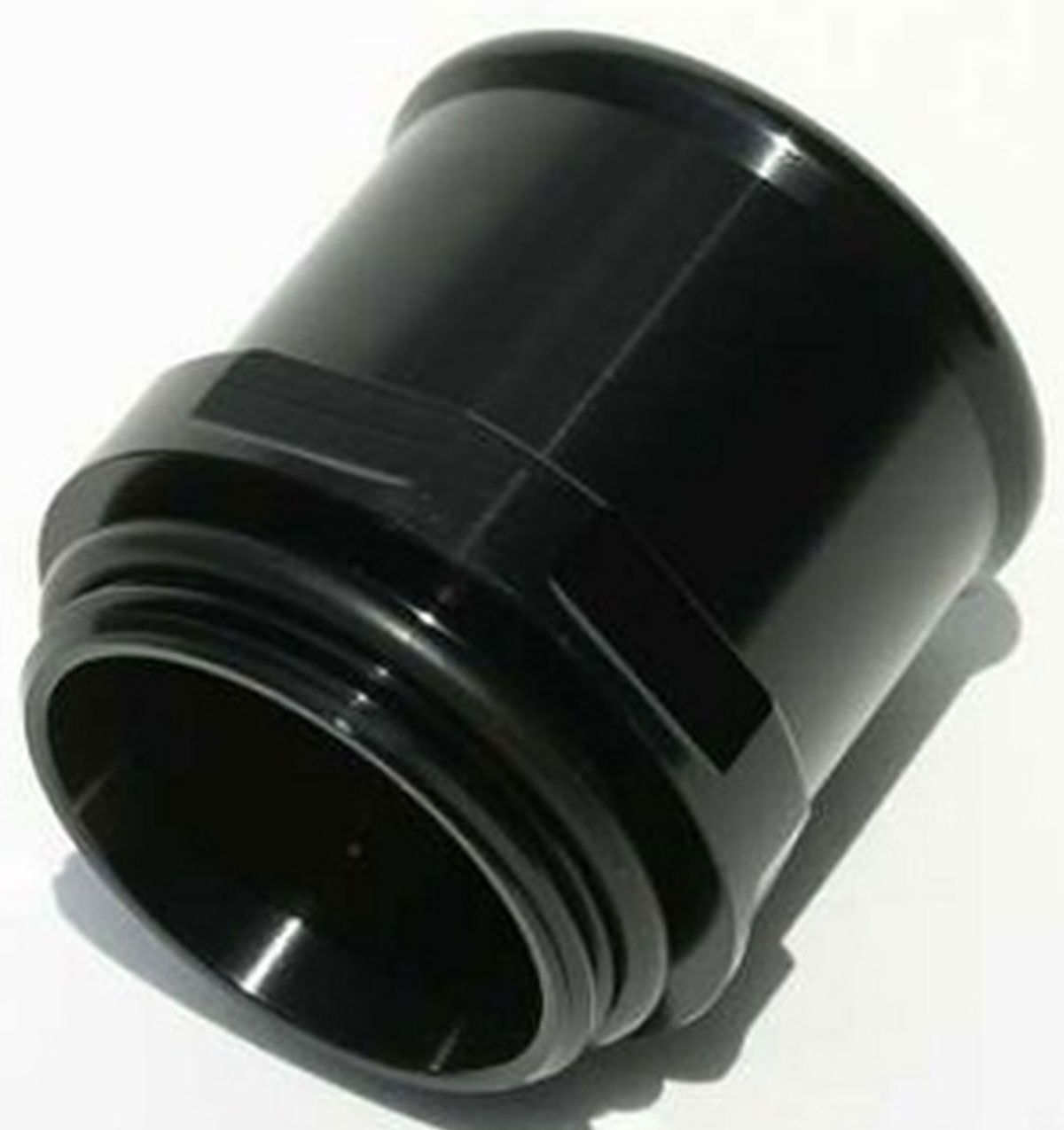 Meziere Water Neck Fitting, For 1-3/4" Hose, Black Finish MZWN0033S