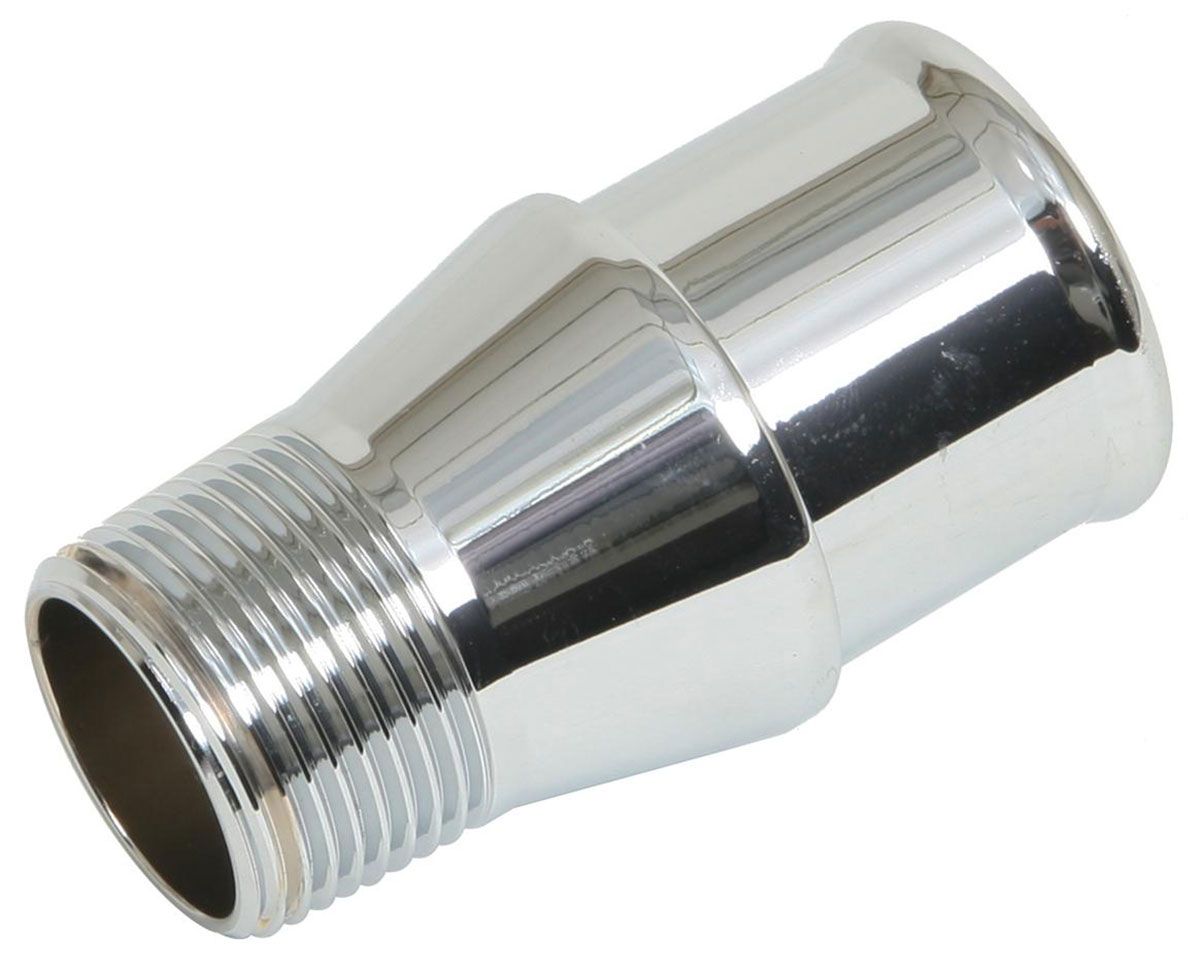 Meziere Inlet Fitting For 100 Series Electric Water Pumps Chrome Finish MZWP1150C