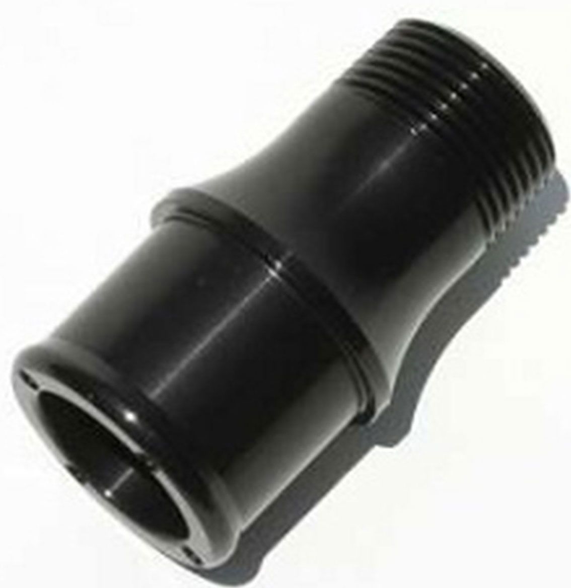 Meziere Inlet Fitting For 100 Series Electric Water Pumps Black Finish MZWP1150S