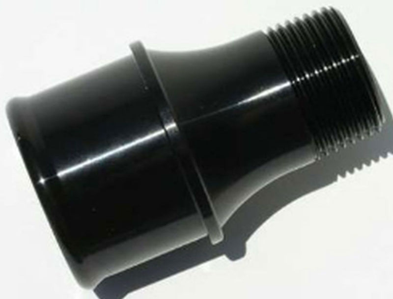 Meziere Inlet Fitting, For 100 Series Electric Water Pumps Black Finish MZWP1175S