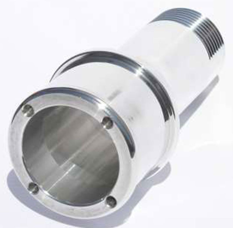 Meziere Inlet Fitting,Extended Length For 100 Series Electric Water Pumps Polished Finis