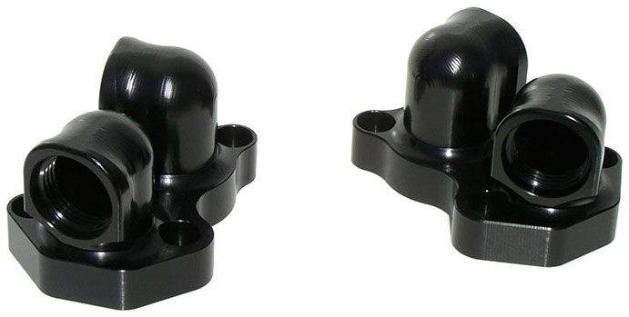 -12AN ORB Swivel Block Adapters, Black, Pair MZWP8992S