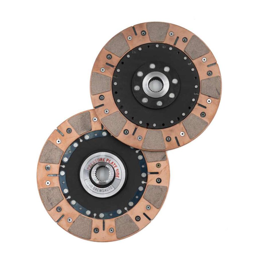 Stage 9 RB Twin Plate - 225mm Swaggle Ceramic Clutch Kit - 1250nm - Drews