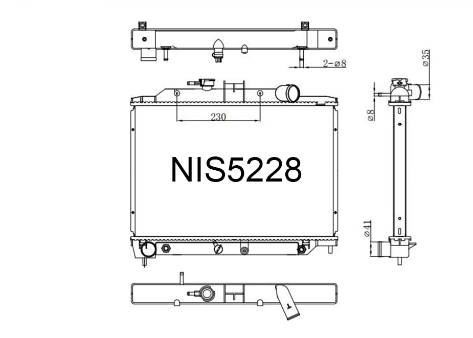 Isuzu Como I 3.0L Diesel 2001-2012 [41mm Lower Pipe]