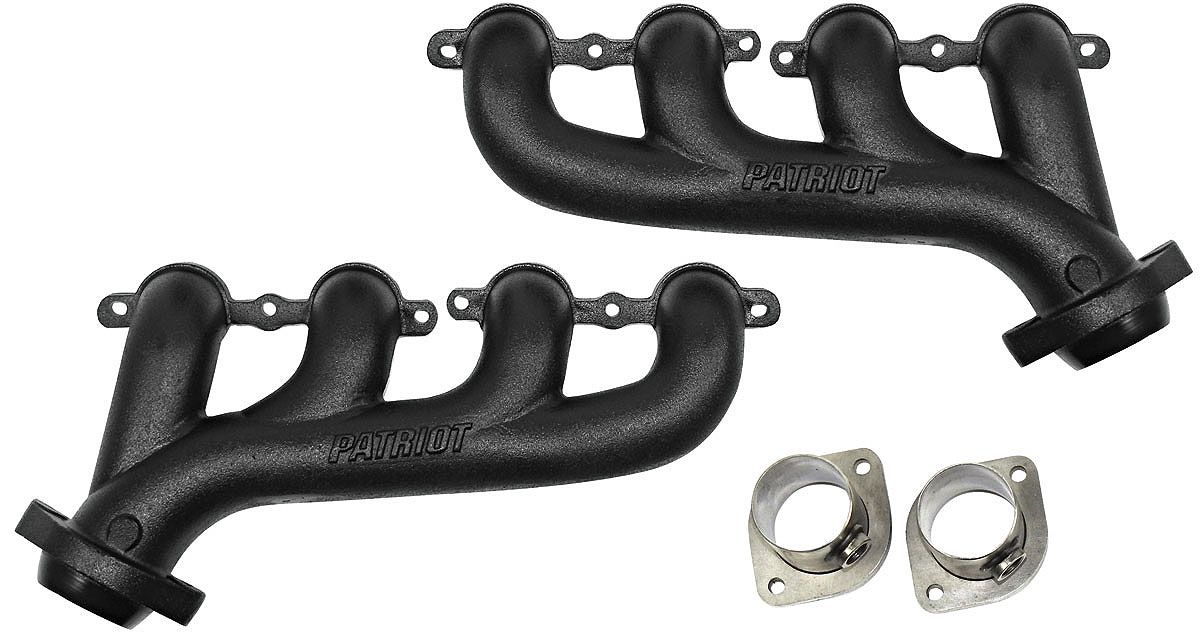 Patriot Exhaust Black Finish Cast Tight Tuck Headers PATH8097-B