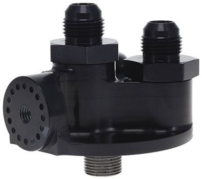 Remote Oil Filter Mount -10AN, 1316/16 Thread