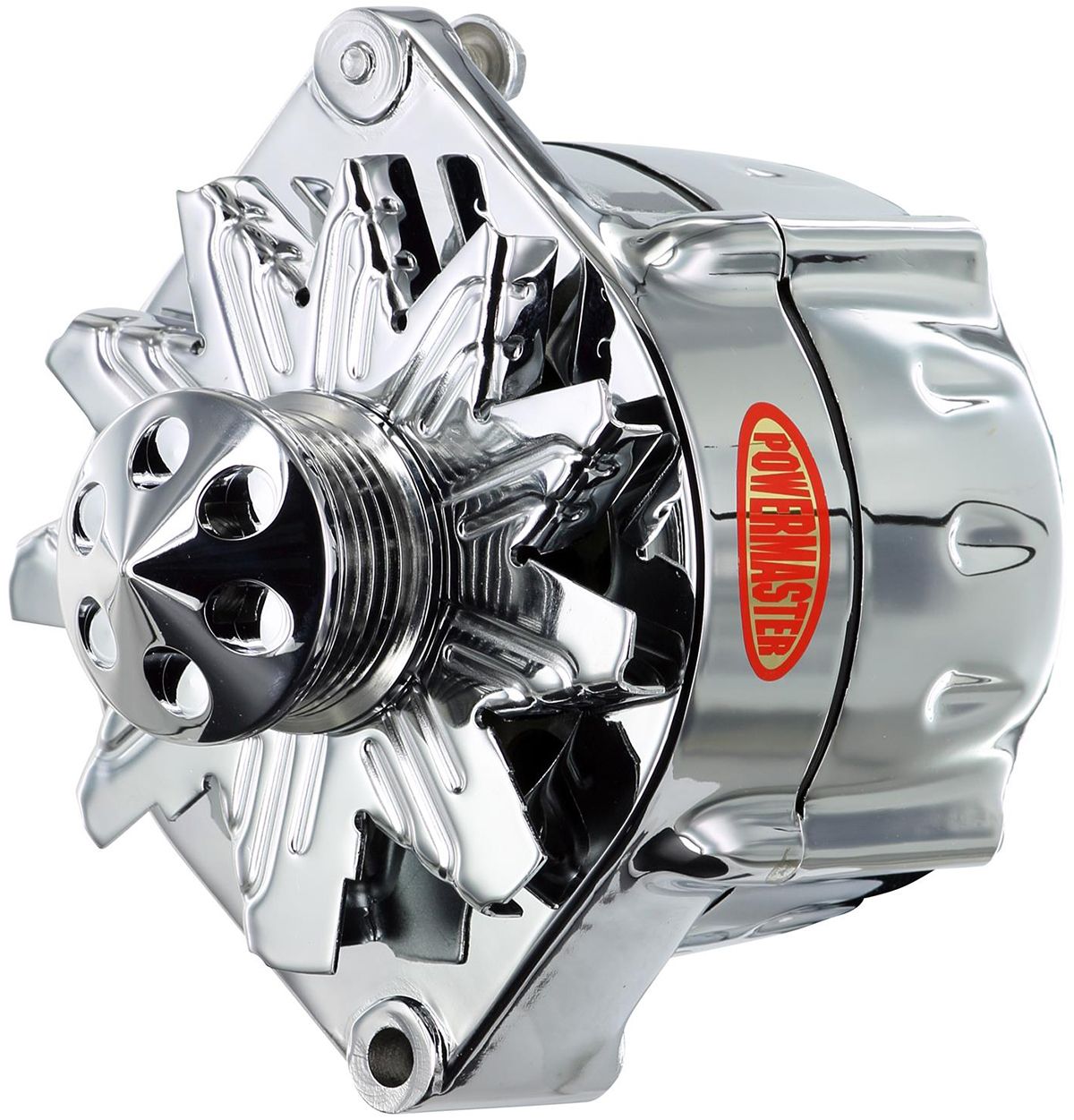 Powermaster Chrome Smooth Look Alternator PM17297