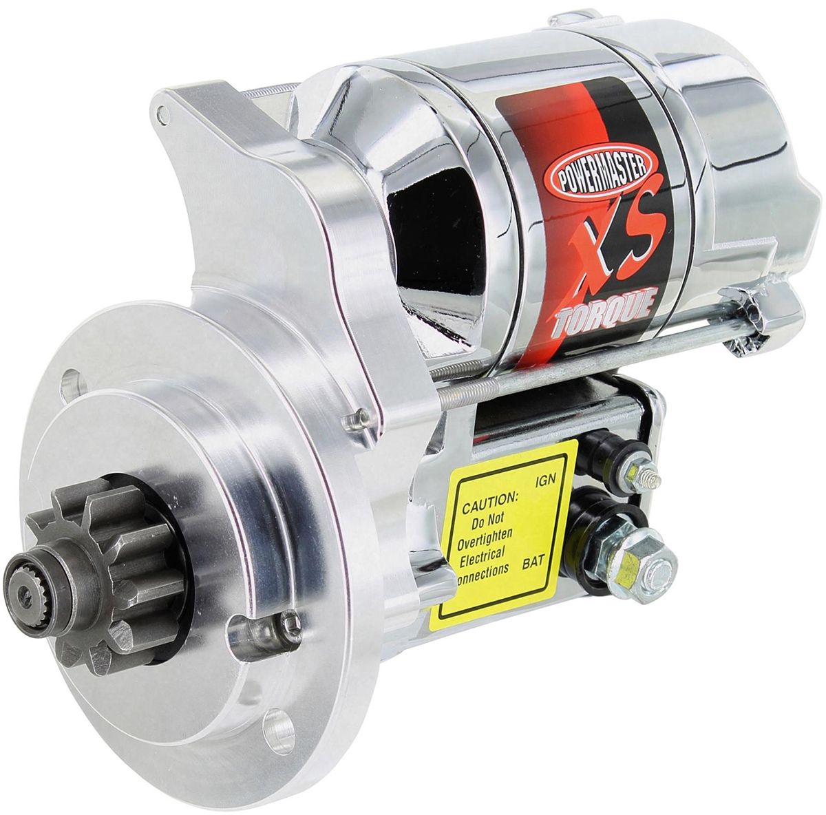 Powermaster Powermaster XS Torque Starter Motor - Chrome Finish PM19507