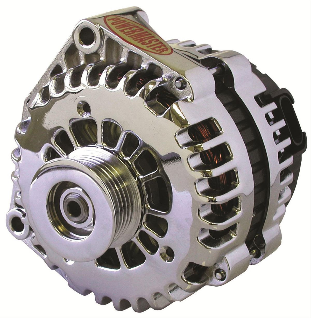 Powermaster Polished GM Style AD Alternator PM28302