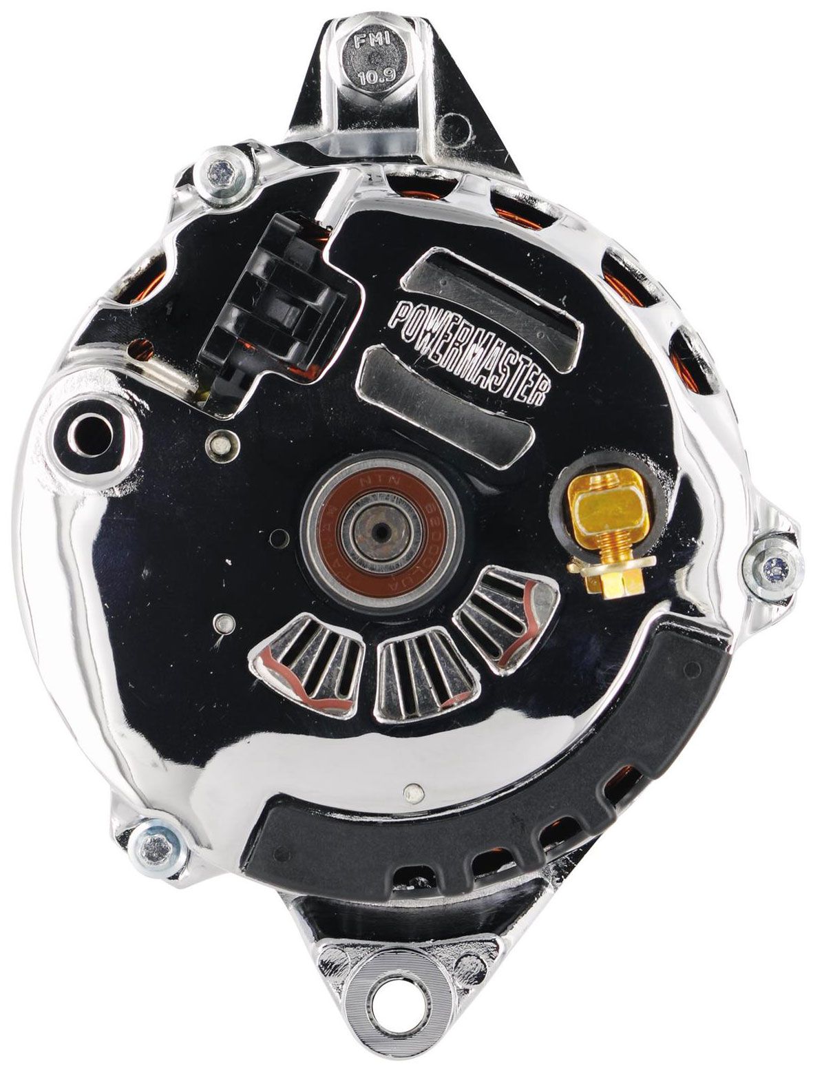 Powermaster Chrome GM/Chevy CS130 Style Alternator PM378021