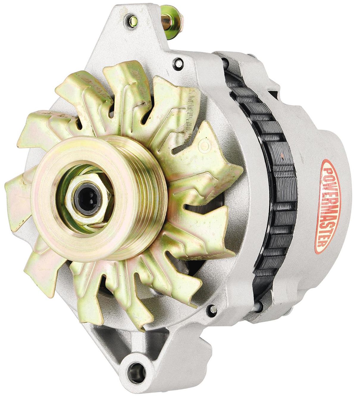 Powermaster Natural Finish GM/Chevy Alternator XS Volt PM478028