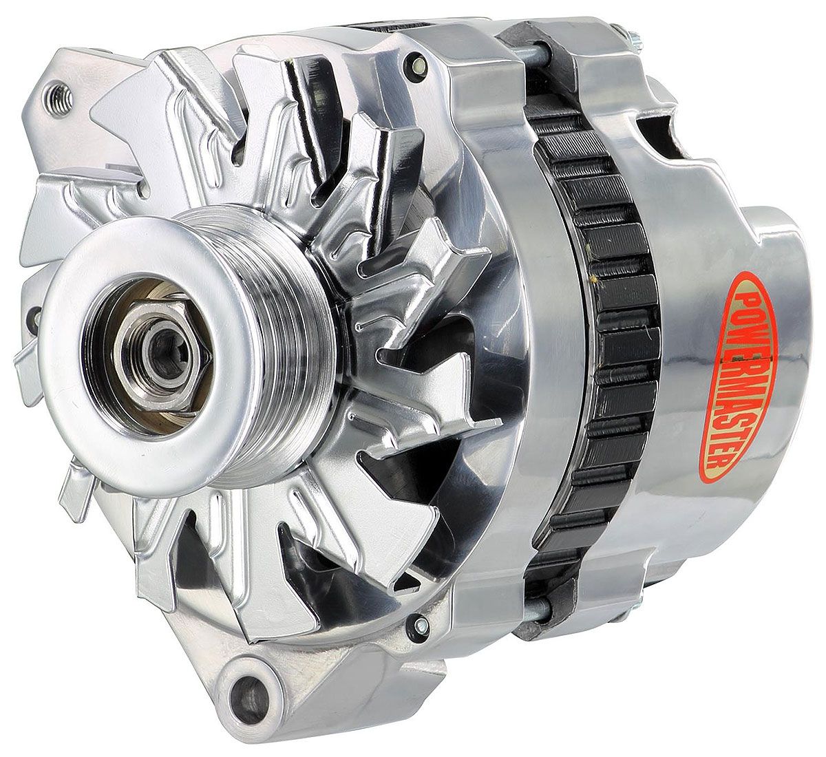 Powermaster Polished GM Style CS130 Alternator PM67861