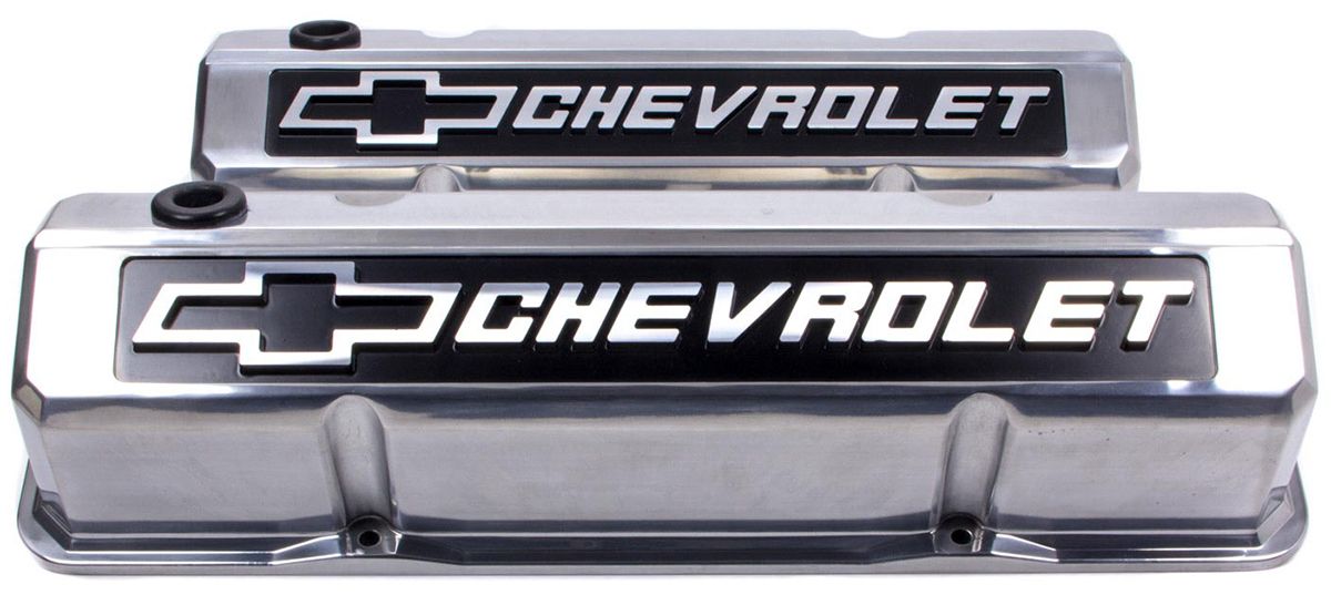 Proform Die-Cast Aluminium Slant Edge Valve Covers PR141-920