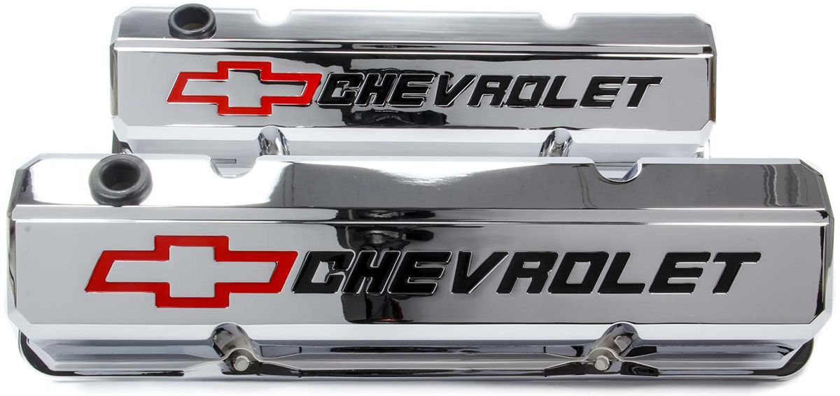 Proform Die-Cast Aluminium Slant Edge Valve Covers PR141-930