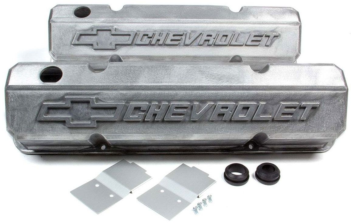 Proform Die-Cast Aluminium Slant Edge Valve Covers PR141-939