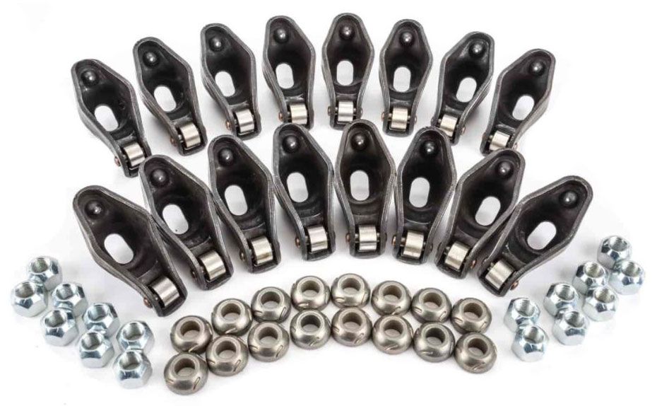 Proform Stamped Steel Roller Tip Rocker Set 1.6 Ratio (3/8" Stud Mount) PR66922