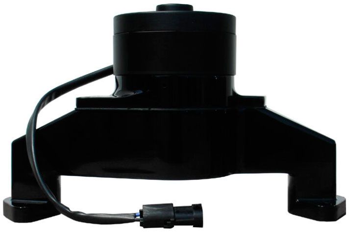 Electric Water Pump with Fitting, Black