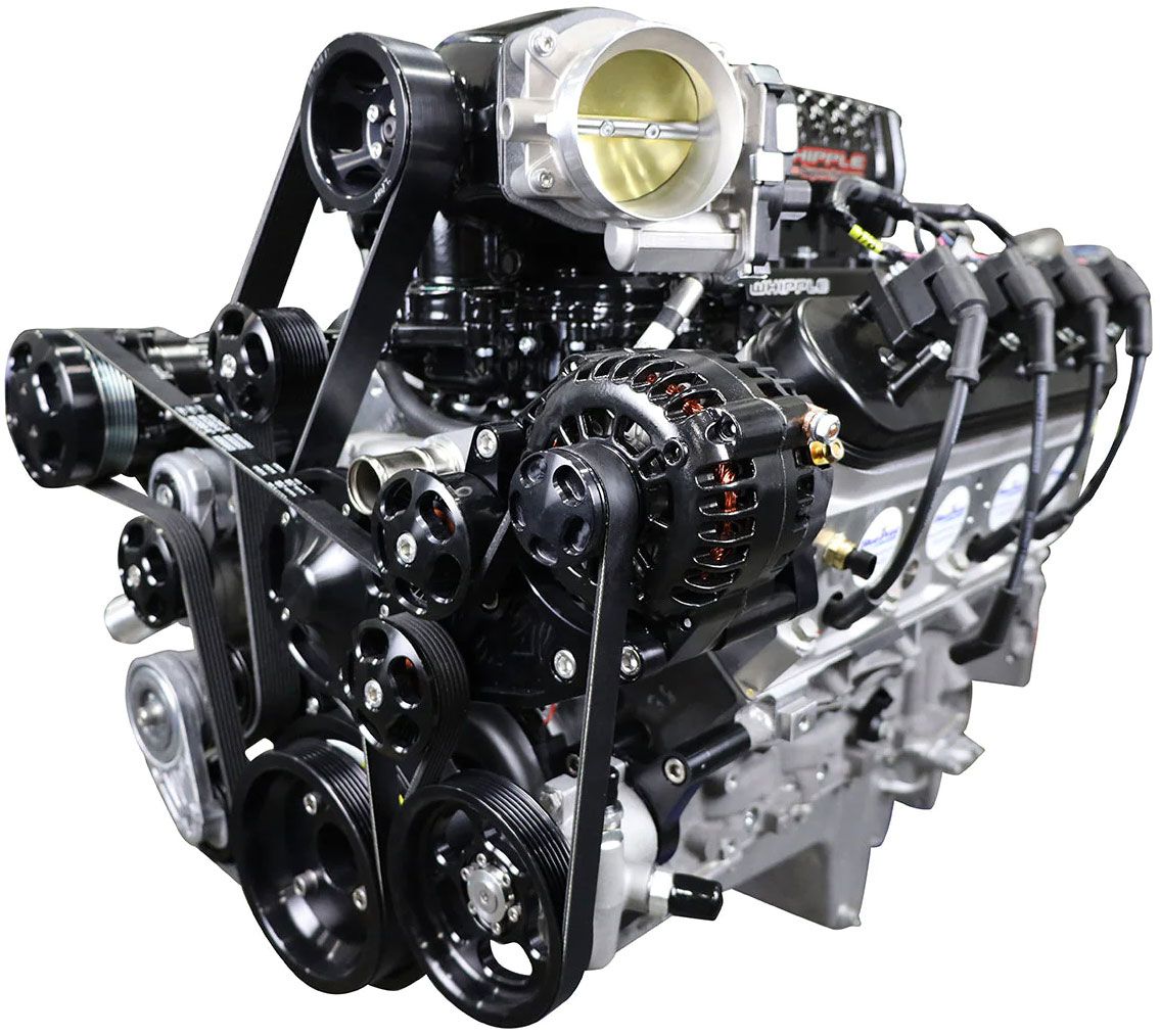 Blueprint Pro Series GM LS 376ci Supercharged Crate Engine (PSELS3760SCTKB)