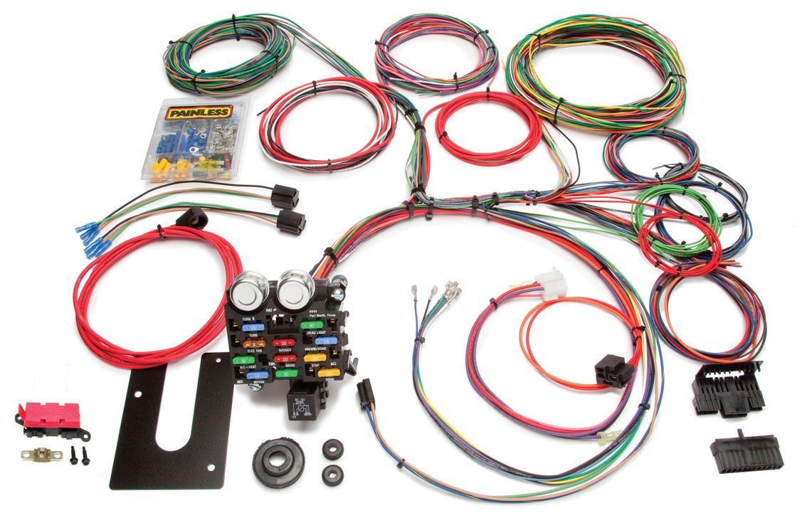 Painless Wiring 21 Circuit Universal Street rod Harness PW10101