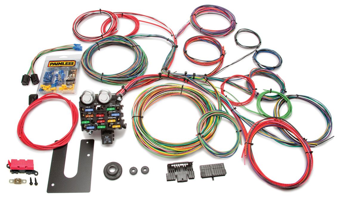 Painless Wiring 21 Circuit Universal Street rod Harness PW10102