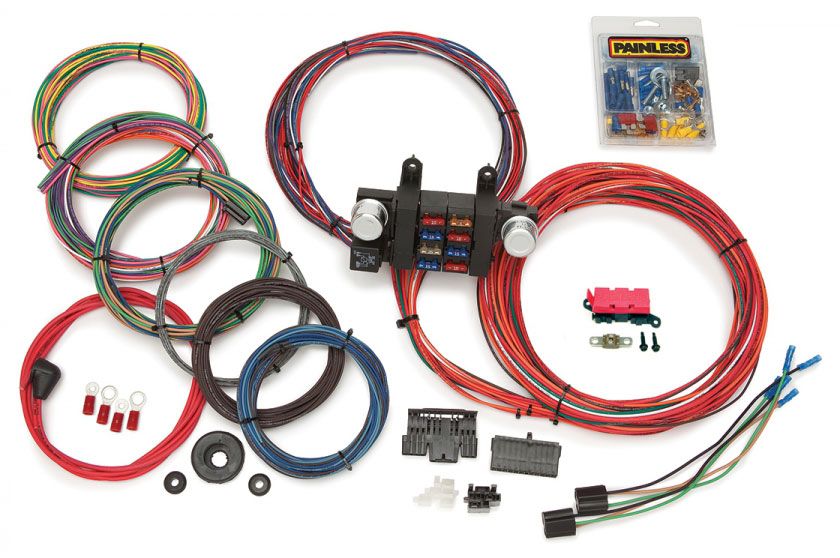 Painless Wiring 18 Circuit Modular T-Bucket / Roadster Wiring Harness PW10308