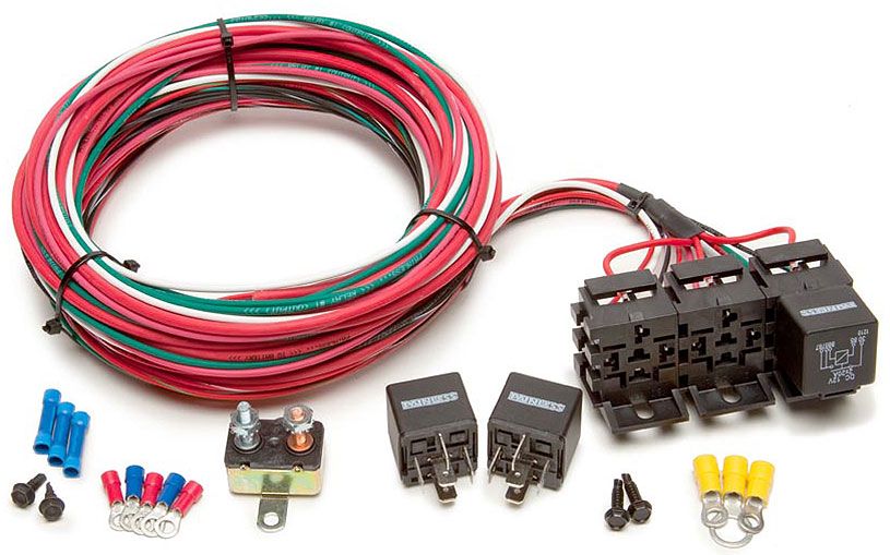 Painless Wiring 3-Pack 40 amp Relay Block Kit PW30107