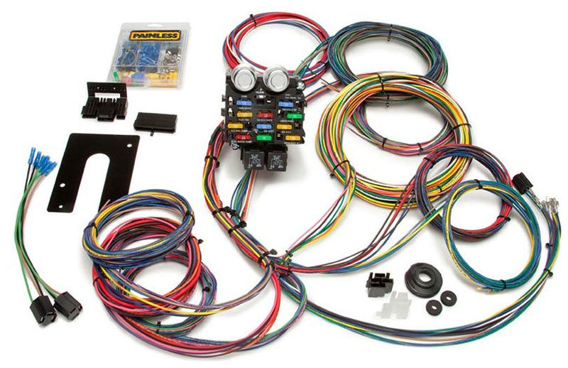 Painless Wiring 21 Circuit Universal Pro Street Harness Kit PW50002