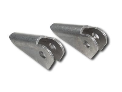 Pro Werks chromoly Radius Rod Tabs PWC73-204-2