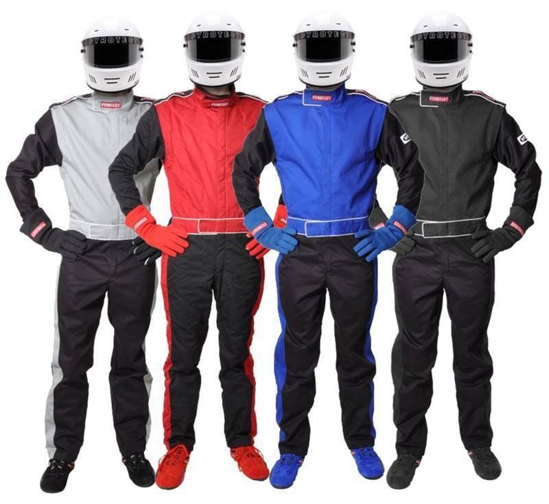 Pyrotect Safety Equipment Sportsman Deluxe One Piece Blue Racing Suit (X-Large) PY210503