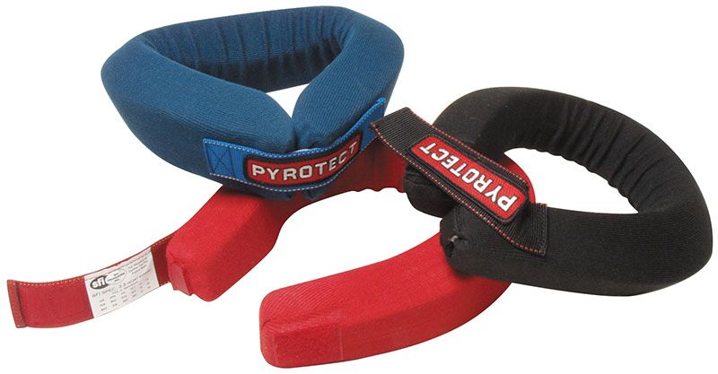 Pyrotect Safety Equipment Contoured Neck Brace (Red) PY30300012