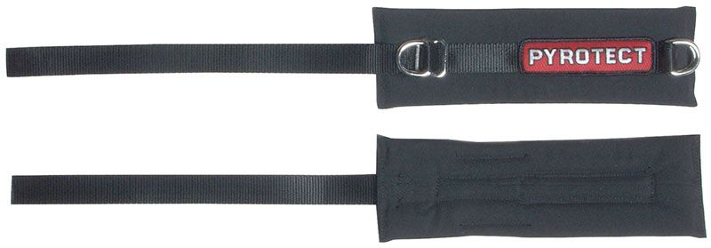 Pyrotect Safety Equipment Adult Black Arm Restraints PYH700201