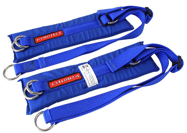 Pyrotect Safety Equipment Adult Blue Arm Restraints PYH700203