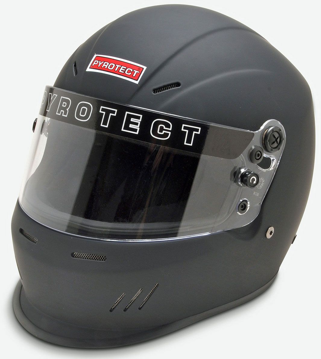 Pyrotect Safety Equipment UltraSport Helmet with Duckbill, Flat Black, Large PYHB611420