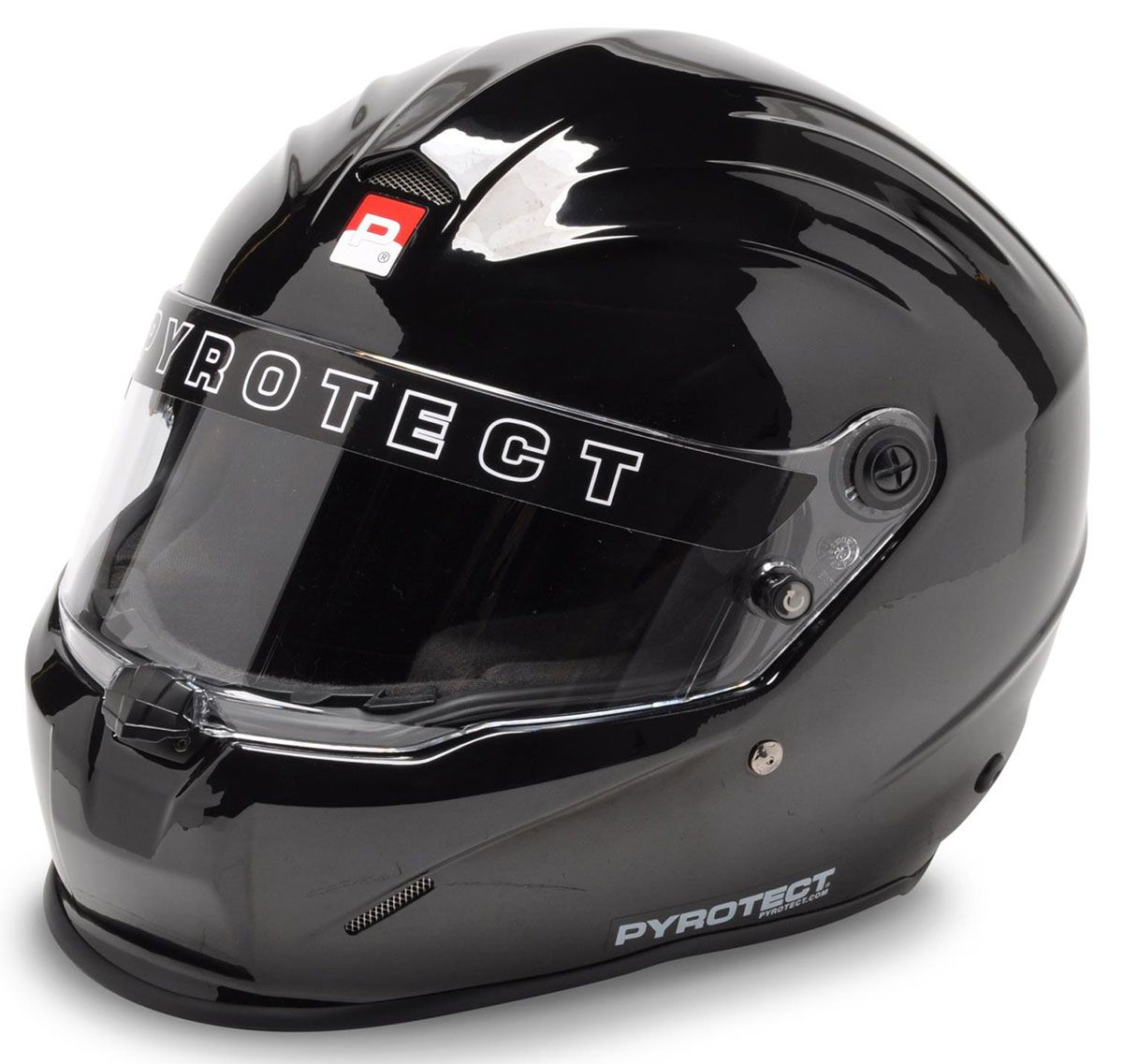 Pyrotect Safety Equipment ProSport Helmet with Duckbill, Gloss Black, Medium PYHB801320